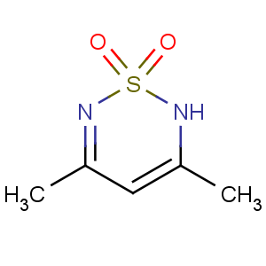 CAS No:697-44-9 3,5-dimethyl-2H-1,2,6-thiadiazine 1,1-dioxide