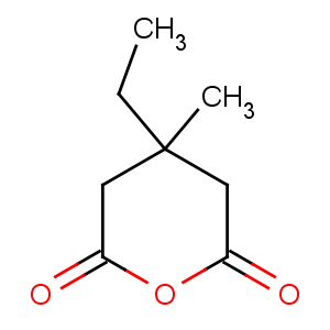 CAS No:6970-57-6 4-ethyl-4-methyloxane-2,6-dione