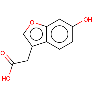 CAS No:69716-04-7 2-(6-hydroxy-1-benzofuran-3-yl) acetic acid, 97