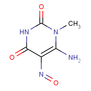 CAS No:6972-78-7 6-amino-1-methyl-5-nitrosopyrimidine-2,4-dione