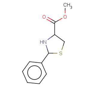 CAS No:69739-20-4 2-phenylthiazolidine-4-carboxylic acid methyl ester