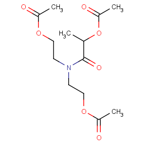 CAS No:6974-34-1 Propanamide,2-(acetyloxy)-N,N-bis[2-(acetyloxy)ethyl]-