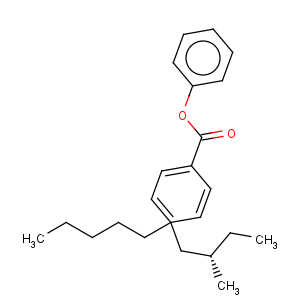 CAS No:69777-64-6 Benzoic acid,4-pentyl-, 4-[(2S)-2-methylbutyl]phenyl ester