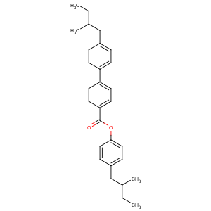 CAS No:69777-74-8 [4-(2-methylbutyl)phenyl] 4-[4-(2-methylbutyl)phenyl]benzoate