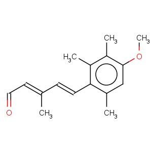 CAS No:69877-38-9 (2E,4E)-5-(4-Methoxy-2,3,6-trimethylphenyl)-3-methylpenta-2,4-dienal