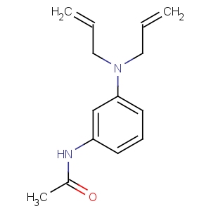 CAS No:69962-41-0 N-[3-[bis(prop-2-enyl)amino]phenyl]acetamide