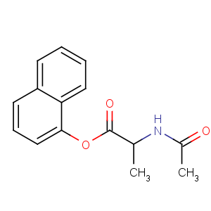 CAS No:69975-68-4 L-Alanine, N-acetyl-,1-naphthalenyl ester