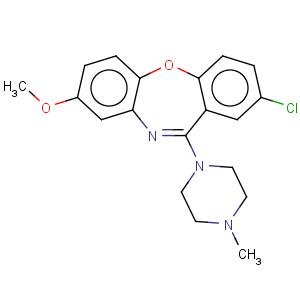 CAS No:70020-54-1 Dibenz[b,f][1,4]oxazepine,2-chloro-8-methoxy-11-(4-methyl-1-piperazinyl)-