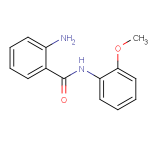 CAS No:70083-21-5 Benzamide, 2-amino-N-(2-methoxyphenyl)-