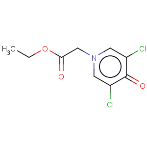 CAS No:70149-51-8 1(4H)-Pyridineaceticacid, 3,5-dichloro-4-oxo-, ethyl ester