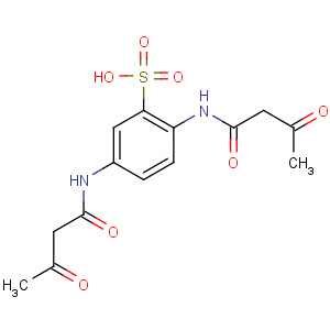 CAS No:70185-87-4 2,5-bis(3-oxobutanoylamino)benzenesulfonic acid