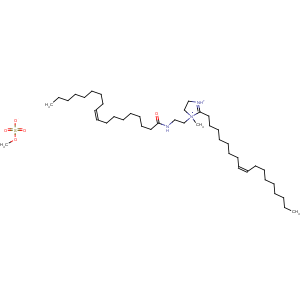 CAS No:70206-24-5 (z,z)-2-(8-heptadecenyl)-4,5-dihydro-1-methyl-1-[2-[(1-oxo-9-octadecenyl)amino]ethyl]-1h-imidazolium methyl sulphate