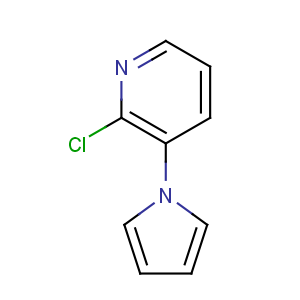CAS No:70291-26-8 2-chloro-3-pyrrol-1-ylpyridine