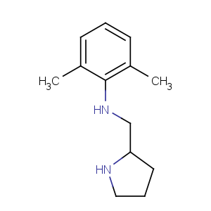 CAS No:70371-56-1 2,6-dimethyl-N-[[(2S)-pyrrolidin-2-yl]methyl]aniline