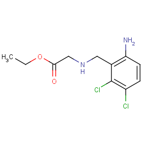 CAS No:70406-92-7 ethyl 2-[(6-amino-2,3-dichlorophenyl)methylamino]acetate