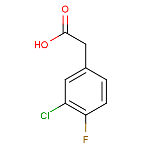 CAS No:705-79-3 2-(3-chloro-4-fluorophenyl)acetic acid