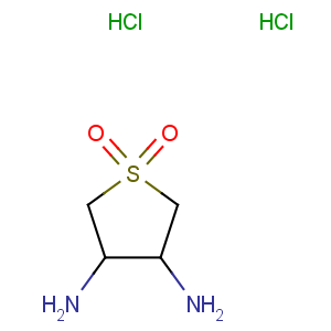 CAS No:70519-79-8 3,4-Thiophenediamine,tetrahydro-, 1,1-dioxide, hydrochloride (1:2)