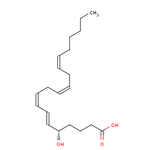 CAS No:70608-72-9 6,8,11,14-Eicosatetraenoicacid, 5-hydroxy-, (5S,6E,8Z,11Z,14Z)-