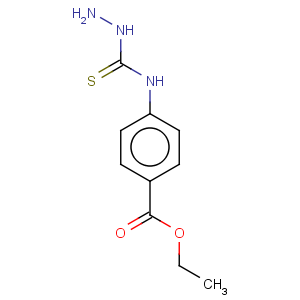 CAS No:70619-50-0 Benzoic acid,4-[(hydrazinylthioxomethyl)amino]-, ethyl ester