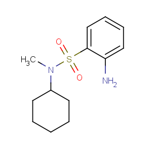 CAS No:70693-59-3 2-amino-N-cyclohexyl-N-methylbenzenesulfonamide