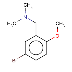 CAS No:7078-90-2 (5-bromo-2-methoxy-benzyl)-dimethyl-amine