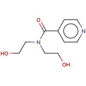 CAS No:70892-82-9 4-Pyridinecarboxamide,N,N-bis(2-hydroxyethyl)-