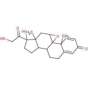 CAS No:7091-05-6 9b,11b-Epoxy-17,21-dihydroxypregna-1,4-diene-3,20-dione