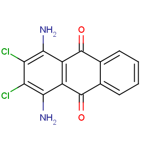 CAS No:70956-27-3 1,4-diamino-2,3-dichloroanthracene-9,10-dione