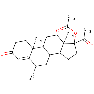 CAS No:71-58-9 [(6S,8R,9S,10R,13S,14S,17R)-17-acetyl-6,10,13-trimethyl-3-oxo-2,6,7,8,9,<br />11,12,14,15,16-decahydro-1H-cyclopenta[a]phenanthren-17-yl] acetate