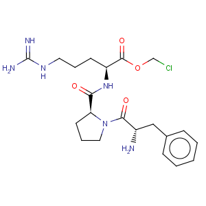 CAS No:71142-71-7 L-Prolinamide,D-phenylalanyl-N-[(1S)-4-[(aminoiminomethyl)amino]-1-(2-chloroacetyl)butyl]-
