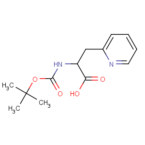 CAS No:71239-85-5 (2S)-2-[(2-methylpropan-2-yl)oxycarbonylamino]-3-pyridin-2-ylpropanoic<br />acid