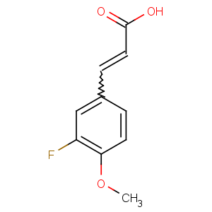 CAS No:713-85-9 4-Fluoro-3-methoxycinnamic acid