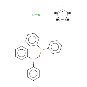 CAS No:71397-33-6 Ruthenium, chloro(h5-2,4-cyclopentadien-1-yl)[1,1'-methylenebis[1,1-diphenylphosphine-kP]]-