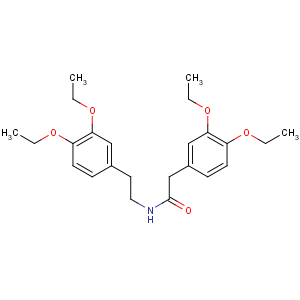 CAS No:71457-14-2 2-(3,4-diethoxyphenyl)-N-[2-(3,4-diethoxyphenyl)ethyl]acetamide