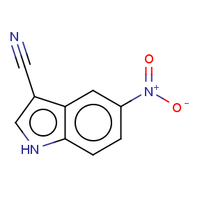 CAS No:7147-14-0 1H-Indole-3-carbonitrile,5-nitro-