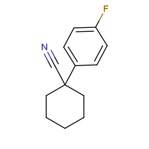 CAS No:71486-43-6 1-(4-fluorophenyl)cyclohexane-1-carbonitrile