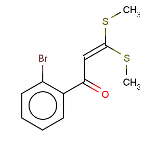 CAS No:71504-00-2 2-Propen-1-one,1-(2-bromophenyl)-3,3-bis(methylthio)-