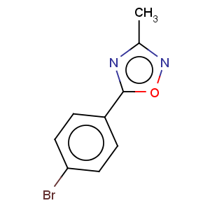 CAS No:71566-07-9 1,2,4-Oxadiazole,5-(4-bromophenyl)-3-methyl-