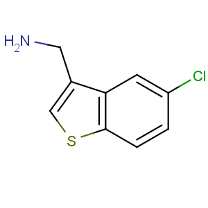 CAS No:71625-90-6 (5-chloro-1-benzothiophen-3-yl)methanamine