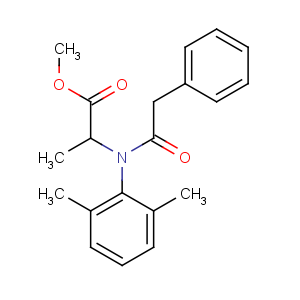 CAS No:71626-11-4 methyl 2-(2,6-dimethyl-N-(2-phenylacetyl)anilino)propanoate