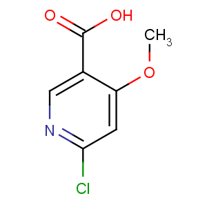 CAS No:716362-10-6 6-chloro-4-methoxypyridine-3-carboxylic acid