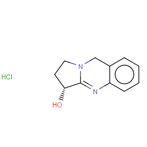 CAS No:7174-27-8 (r)-1,2,3,9-tetrahydropyrrolo[2,1-b]quinazolin-3-ol hydrochloride