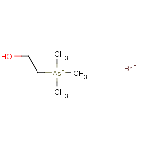 CAS No:71802-31-8 2-hydroxyethyl(trimethyl)arsanium