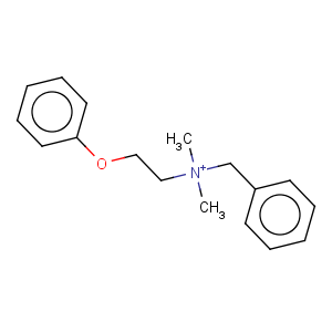 CAS No:7181-73-9 Benzenemethanaminium,N,N-dimethyl-N-(2-phenoxyethyl)-