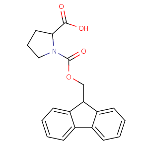 CAS No:71989-31-6 (2S)-1-(9H-fluoren-9-ylmethoxycarbonyl)pyrrolidine-2-carboxylic acid