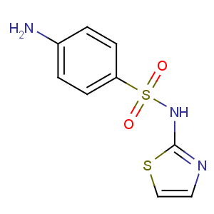 CAS No:72-14-0 4-amino-N-(1,3-thiazol-2-yl)benzenesulfonamide