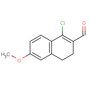 CAS No:72019-91-1 1-chloro-6-methoxy-3,4-dihydronaphthalene-2-carbaldehyde