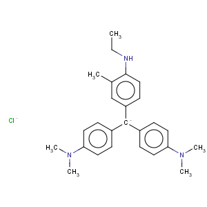 CAS No:72102-64-8 Methylium,bis[4-(dimethylamino)phenyl][4-(ethylamino)-3-methylphenyl]-, chloride (1:1)