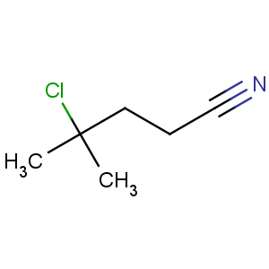 CAS No:72144-70-8 Pentanenitrile,4-chloro-4-methyl-