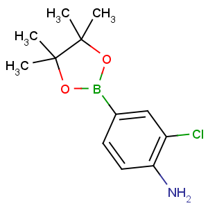 CAS No:721960-43-6 2-chloro-4-(4,4,5,5-tetramethyl-1,3,2-dioxaborolan-2-yl)aniline